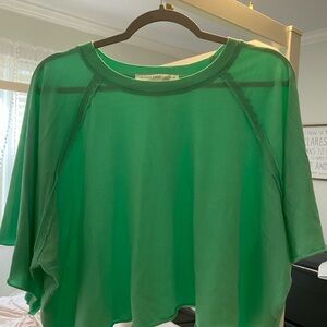 Altar'd State Vibrant Green Tee